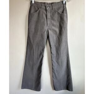 Levi’s Gray Corduroy Flare Pants Women 28x31 High Rise Bootcut Y2K Retro